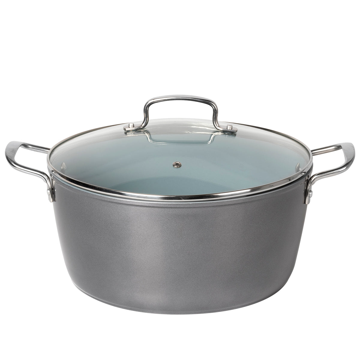 Casseruola In Titanio Ecochef - Induzione, Antiaderente QUANTANIUM | Senza PFOA, 24 Cm - Foto 2