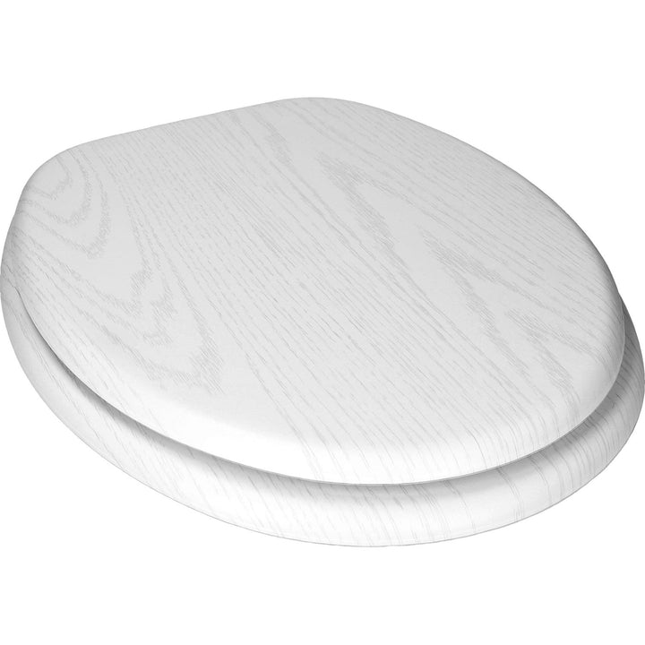 VESTIAMO CASA - Copriwater in legno Rovere Bianco Perla 37x43,4 cm
