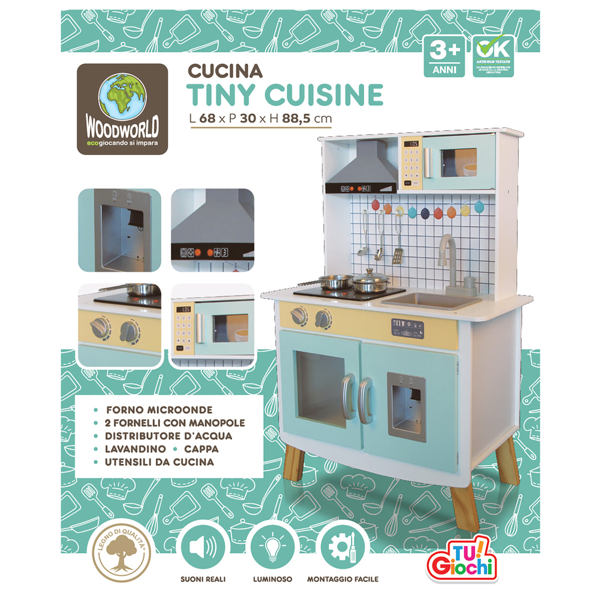 Tiny Land Cucina In Legno Per Bimba Tiny Land Nuova Moderna Cucina