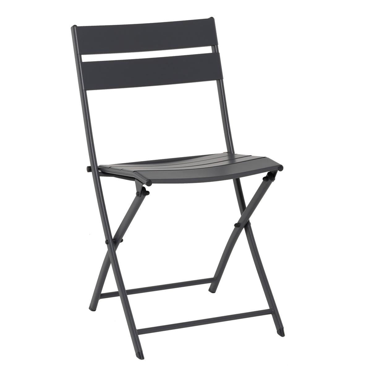 Norwood Sedia Pieghevole Heavy Duty Per Interni/Esterni, Grigio, Confezione Da 4, Capacità 180 Kg