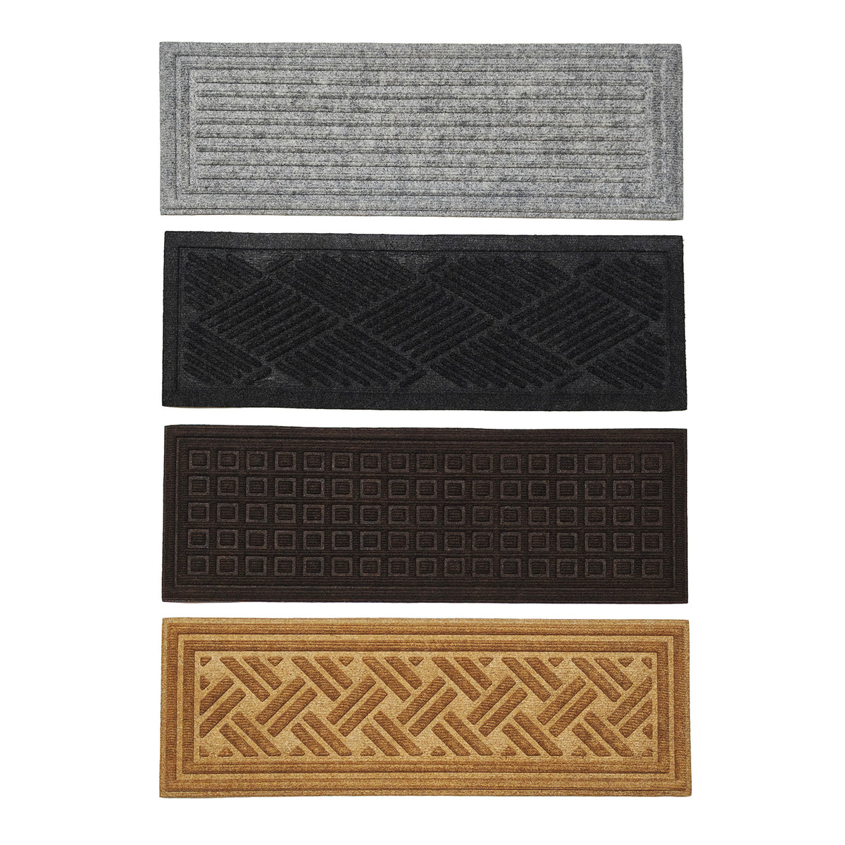 Zerbino Gomma Morbida 40x70 cm Ingresso Antiscivolo Griglia Drenante 100% Made In Italy | Leroy