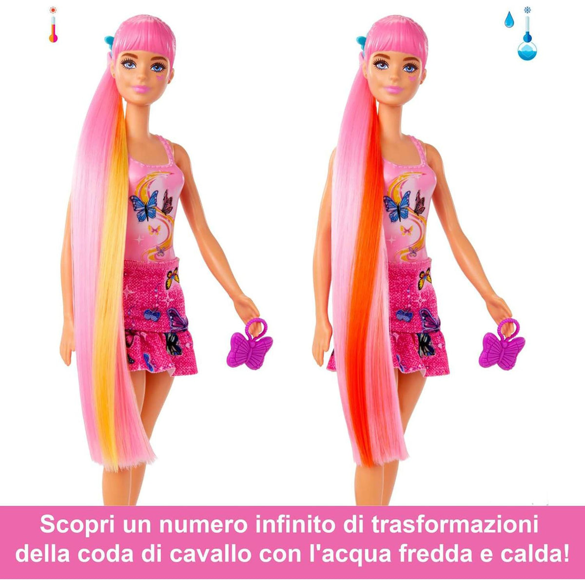 MATTEL - Barbie Color Reveal Serie Jeans - Bambola con 6 sorprese – Shop On  Line Happy Casa Store