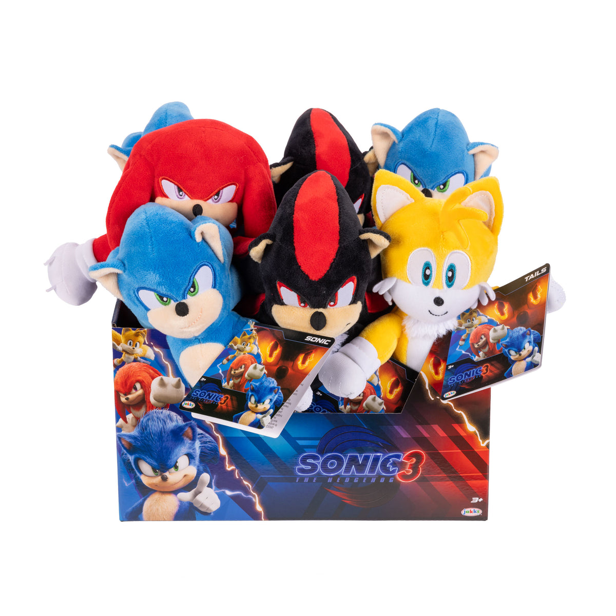 JAKKS Sonic The Hedgehog Peluche Assortiti 23 cm – Shop On