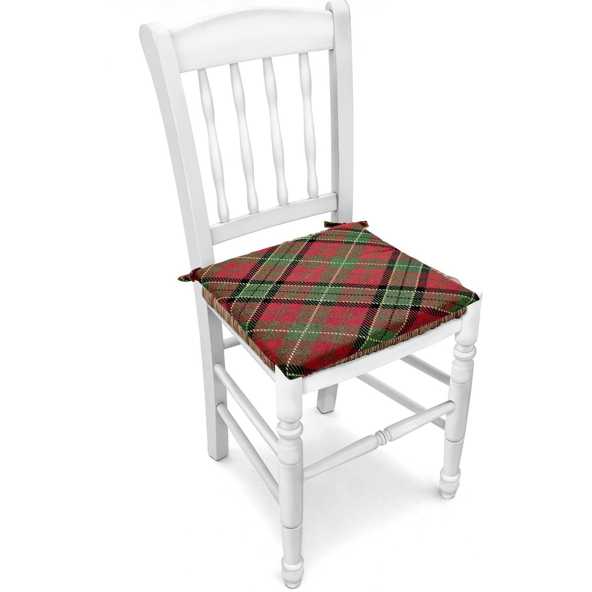 Cuscino sedia con balza 40x40+20 cm - Les Petites Folies