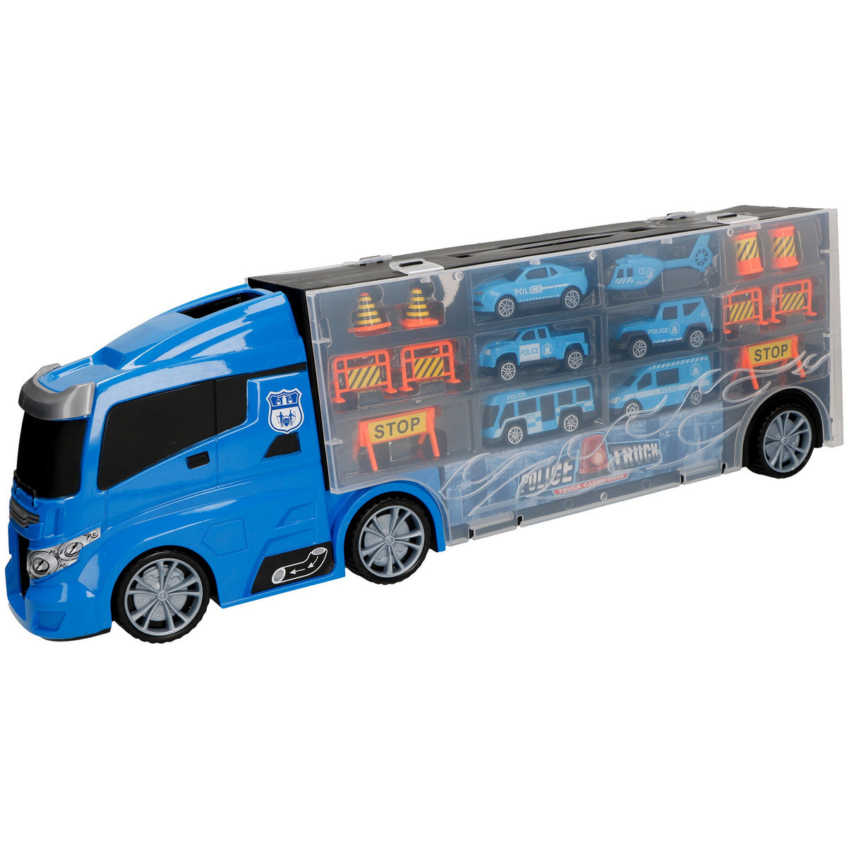 TU GIOCHI - I Super camion Transporter Truck 17 pezzi – Shop On Line Happy  Casa Store