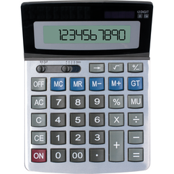 DICTROLUX - Calcolatrice con display 12 cifre