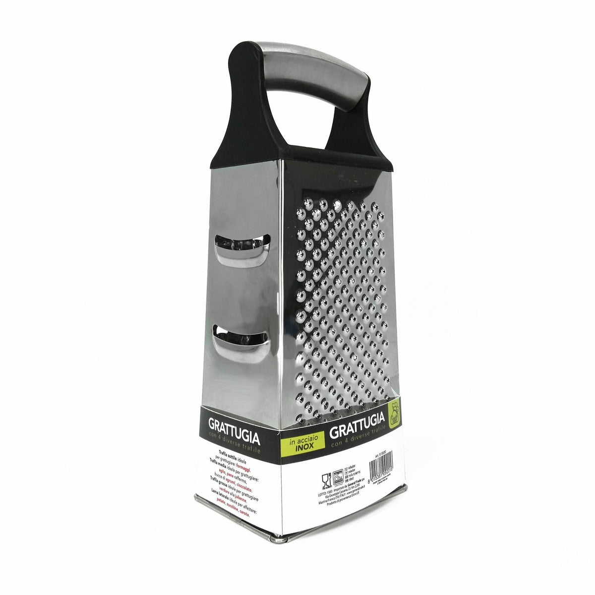 Grattugia Grossolana Küchenprofi Master Grip In Acciaio Inox, Con Impugnatura Soft Touch E Piedini Antigraffio - 6