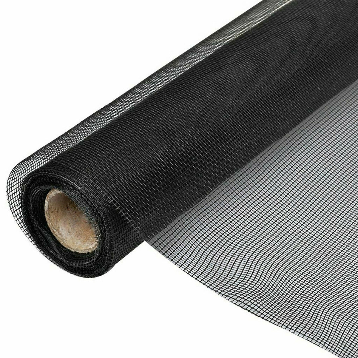 SKM Zanzariera In Fibra Di Vetro 112x500 Cm | Grigia, Maglia 1,17x1,57 Mm, Tagliabile, Per Porte, Finestre E Piccoli Recinti