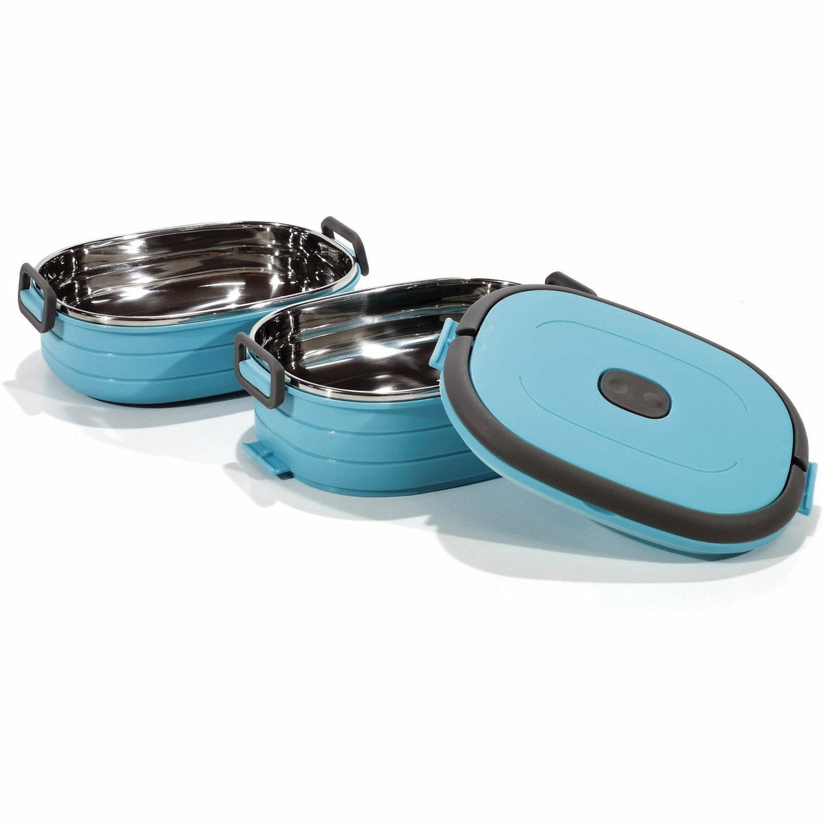 GEFU Pranzo Box INDURE Doppio Piano – Porta Snack A Due Piani