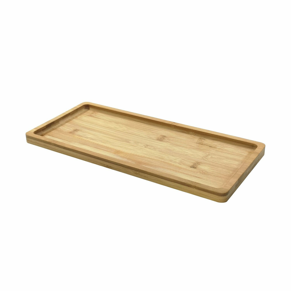 Set Di 3 Vassoi In Bambù Naturale/verde, 36x5cm - 9