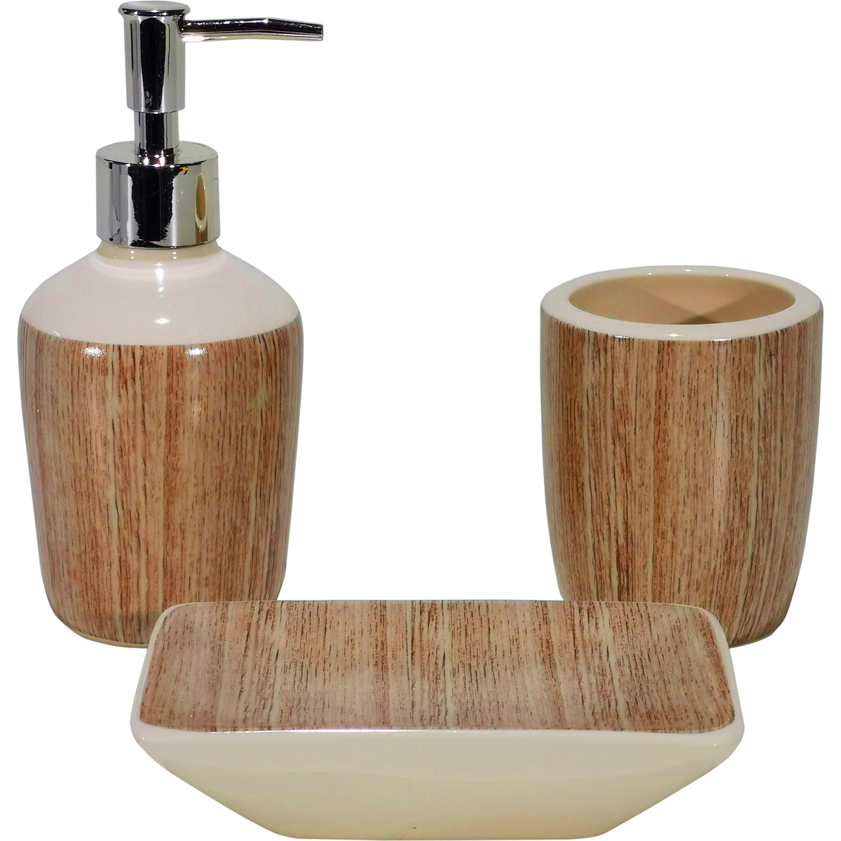 VESTIAMO CASA - Set Bagno 3 pezzi in ceramica – Shop On Line Happy Casa  Store