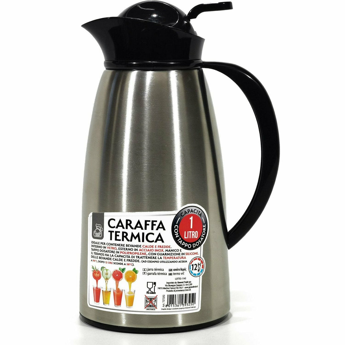 Thermos Caraffa Termica Bevande Caldo Freddo Caffè Ermetica Capienza 150ml  idea
