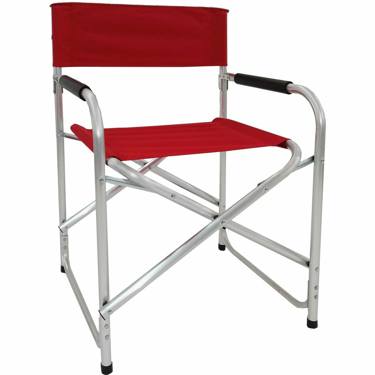 Set Di 2 Sedie Da Regista Pieghevoli Blu | Alluminio E Tessuto | 55x45x80 Cm | Per Spiaggia, Campeggio, Giardino E Terrazza