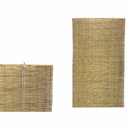 VESTIAMO CASA GIARDINO - Tapparella Tenda in listelli bamboo Naturale con carrucola h180x90 cm