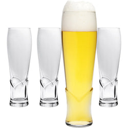 PASABAHCE - Bicchieri Birra in vetro Weissbier Craft Collection 45,5 cl - set 4 pezzi