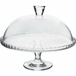 PASABAHCE - Alzata in vetro Porta Dessert con campana Linea Patisserie - diametro 32 cm