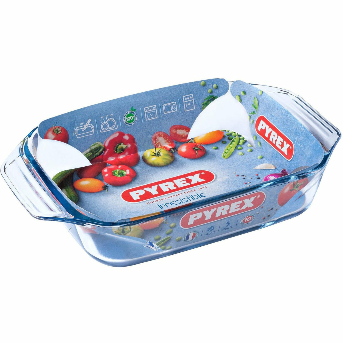 Pirofila Rettangolare In Vetro Borosilicato Simax – 3 Litri, Forno, Microonde, Lavastoviglie