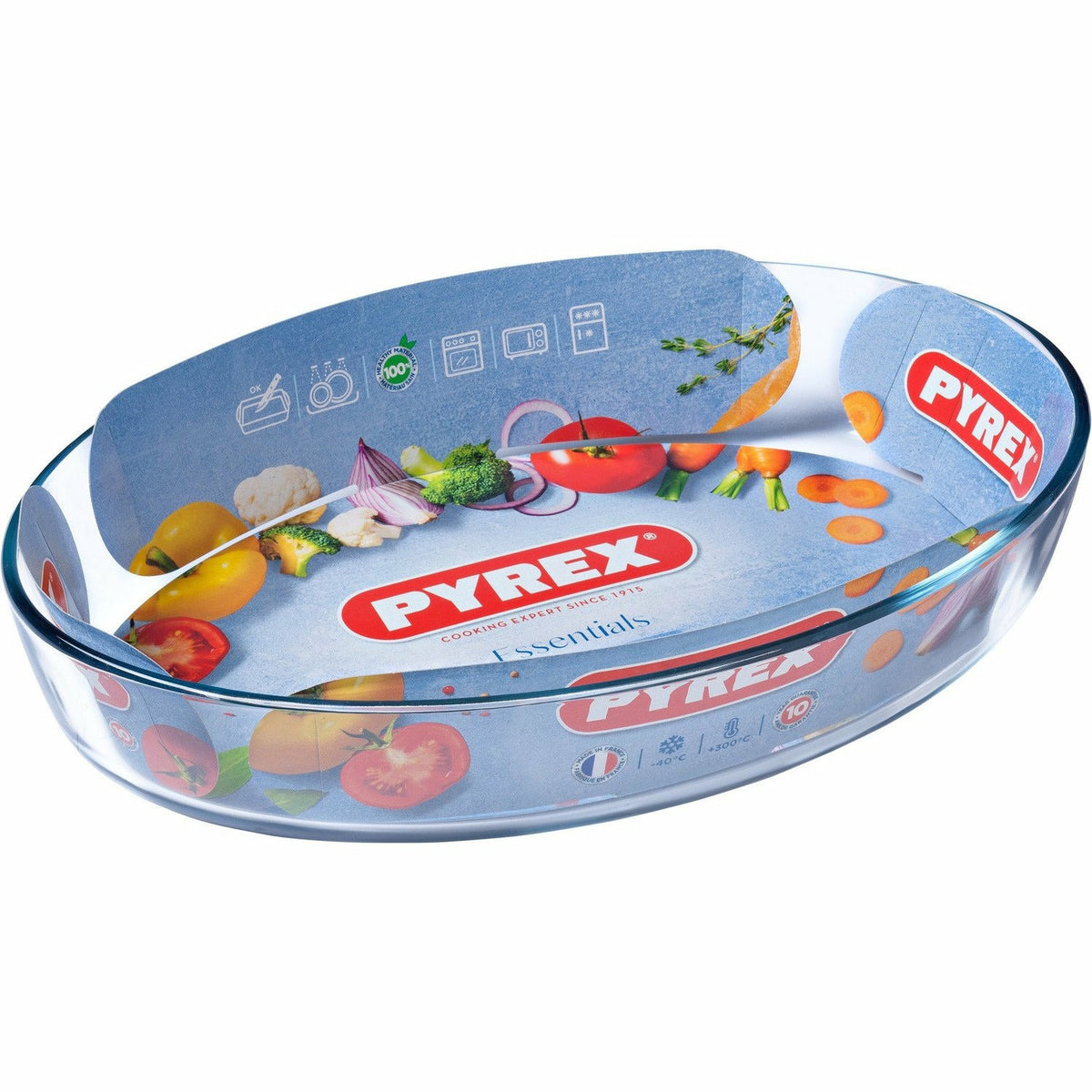 PYREX - Teglia ovale in vetro - 35x24 cm – Shop On Line Happy Casa Store