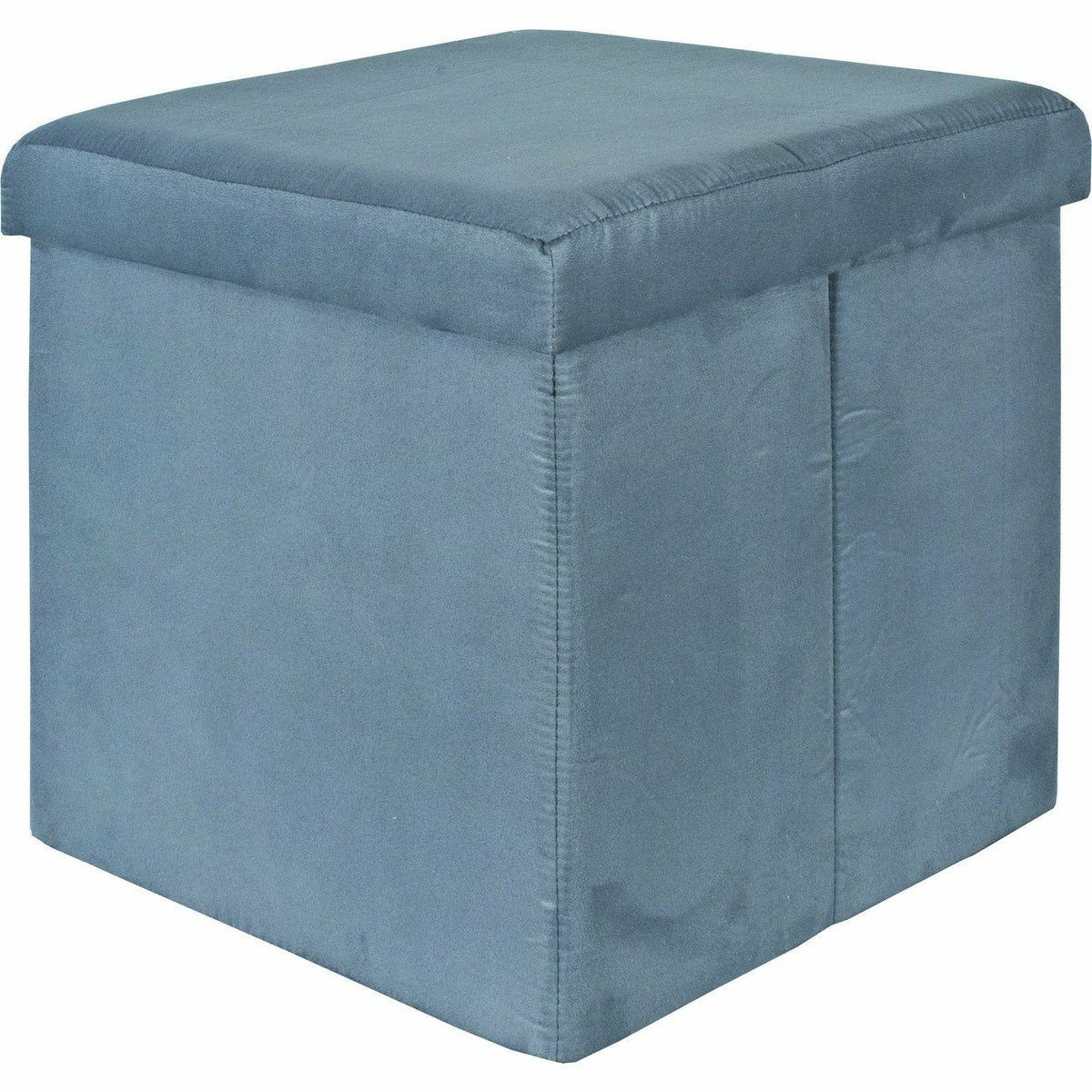 VESTIAMO CASA - Pouf contenitore grigio scuro in velluto richiudibile – Shop  On Line Happy Casa Store