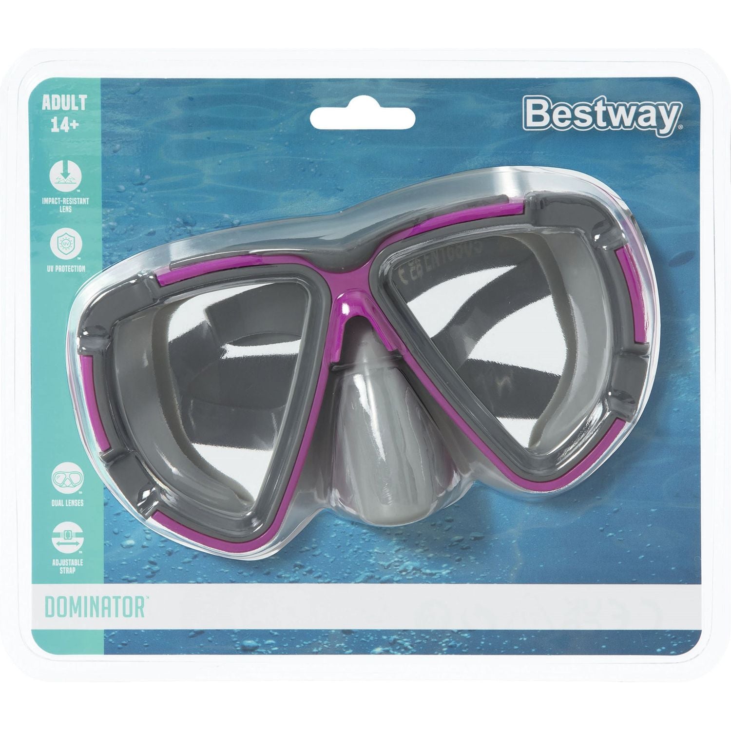 BESTWAY - Maschera Subacquea Dominator