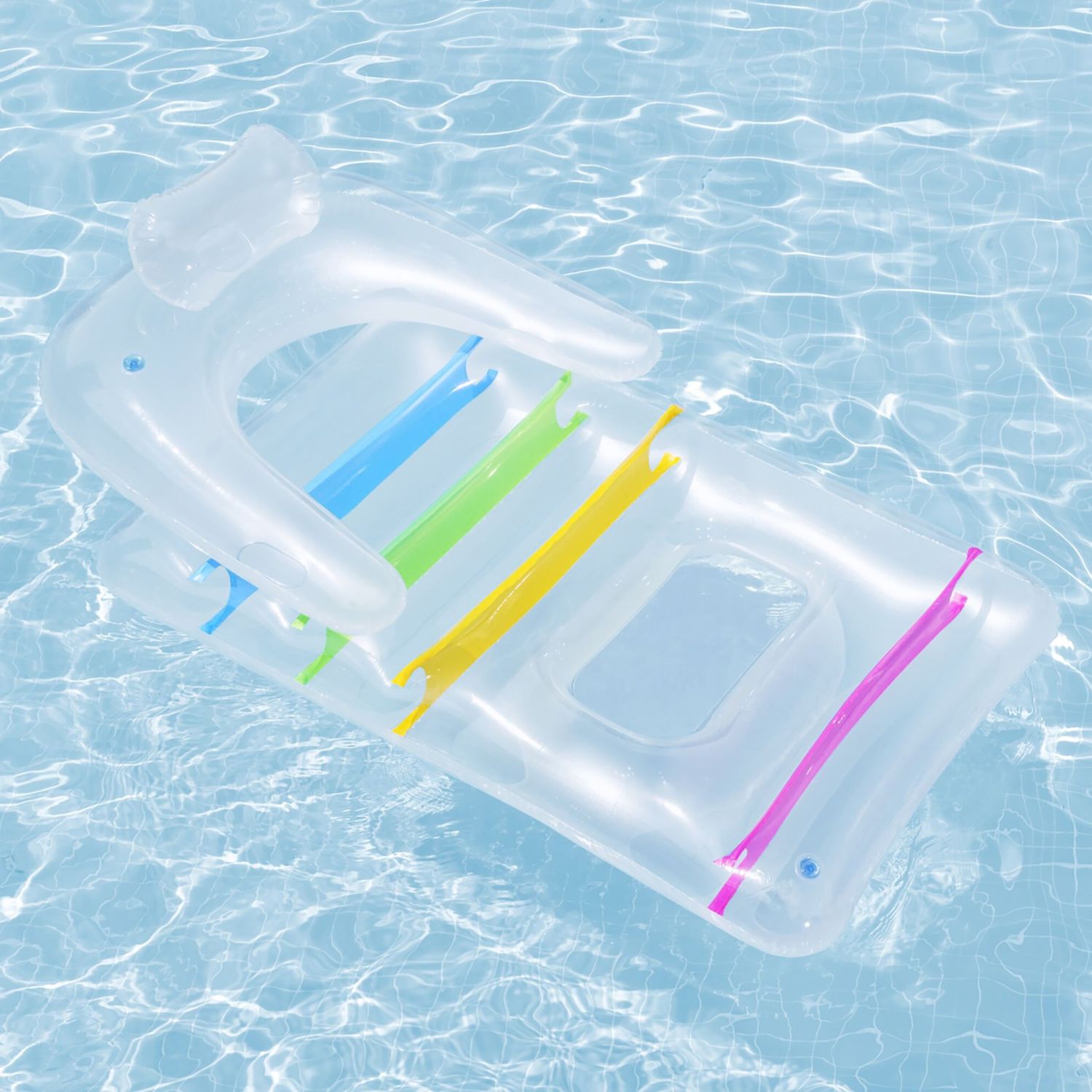 BESTWAY - Materassino gonfiabile Summer Colors Lounge - 165x89 cm