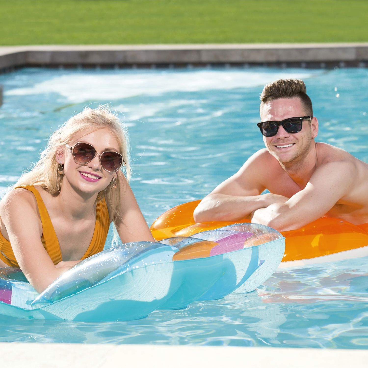 BESTWAY - Materassino gonfiabile Summer Colors - 188x71cm