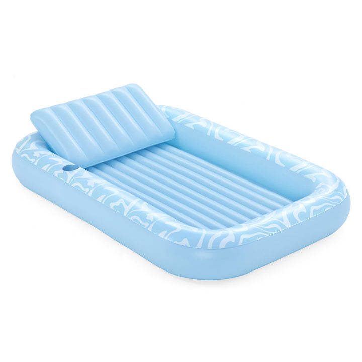 BESTWAY - Materassino Gonfiabile Sun-Kissed con cuscino e portabicchieri 178x102 cm