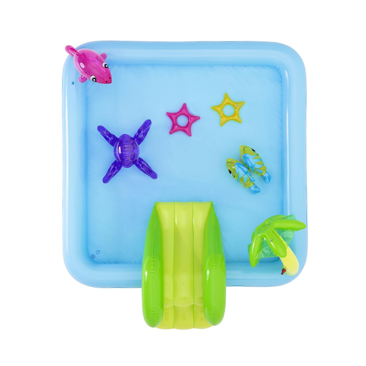BESTWAY - Piscina Parco Giochi Gonfiabile Fantastic Aquarium 239x206 cm