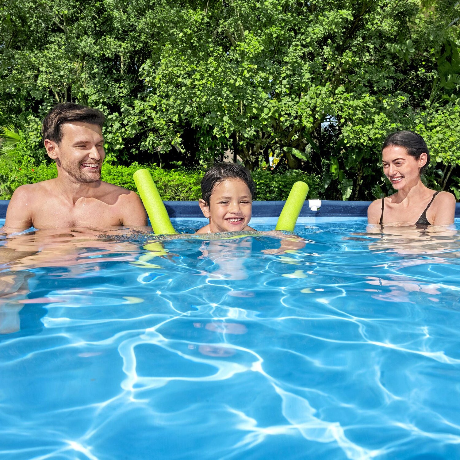BESTWAY - Piscina Fuori Terra Rettangolare Steel Pro Frame - altezza 66x300x201 cm