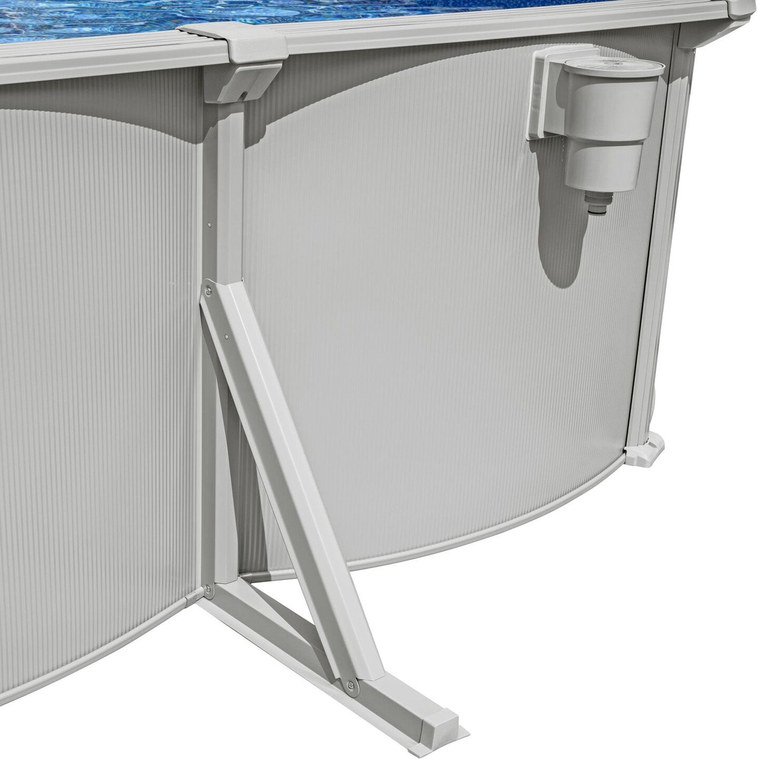 BESTWAY - Piscina Fuori Terra Ovale Hydrium™ con Filtro a Sabbia e Accessori - altezza 122x500x366 cm