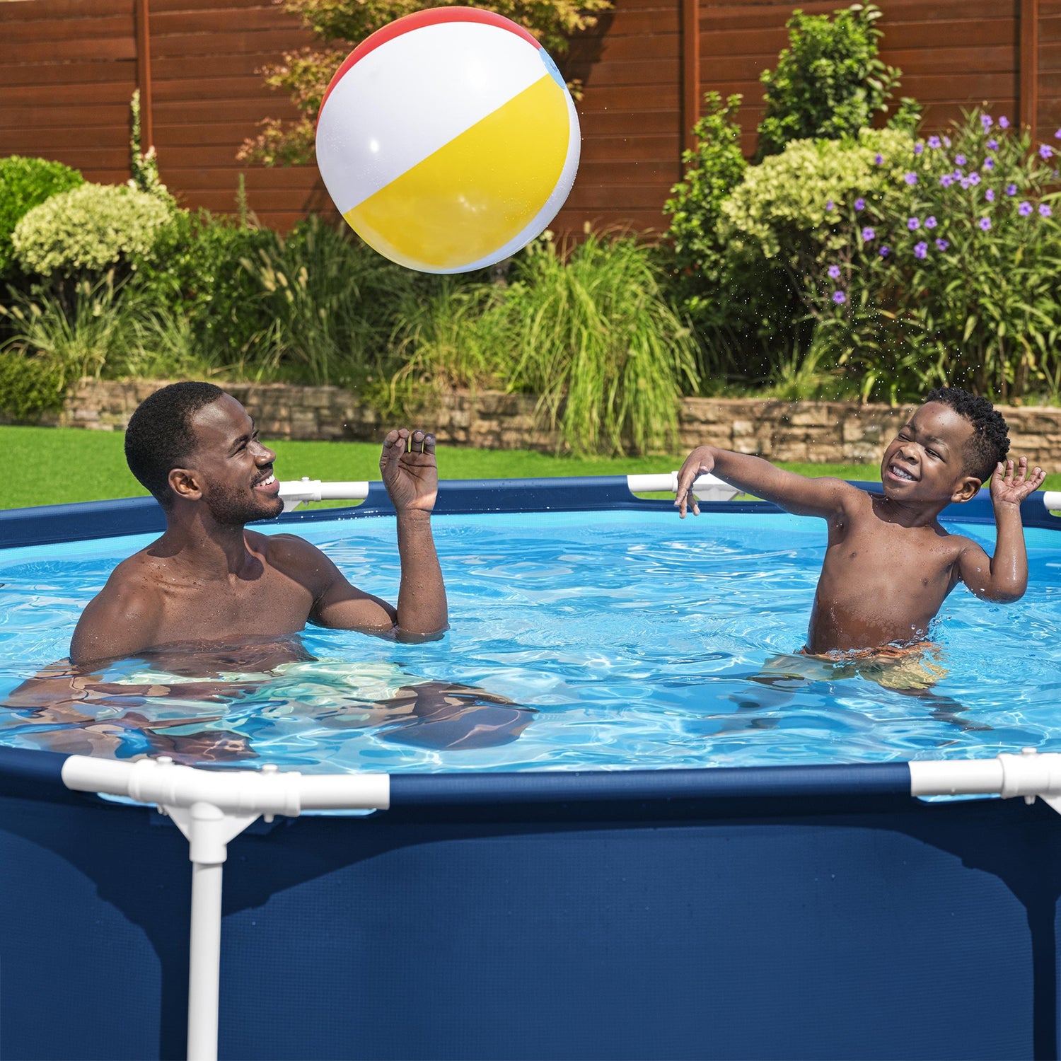 BESTWAY - Piscina Fuori Terra Steel Pro® Frame - altezza 76 cm diametro 305 cm