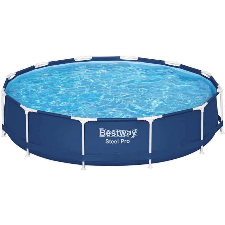 BESTWAY - Piscina fuori terra Steel Pro Frame - altezza 76 cm diametro 366 cm