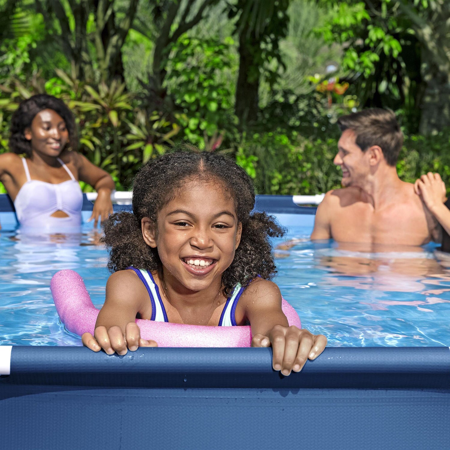 BESTWAY - Piscina fuori terra Steel Pro Frame - altezza 76 cm diametro 366 cm