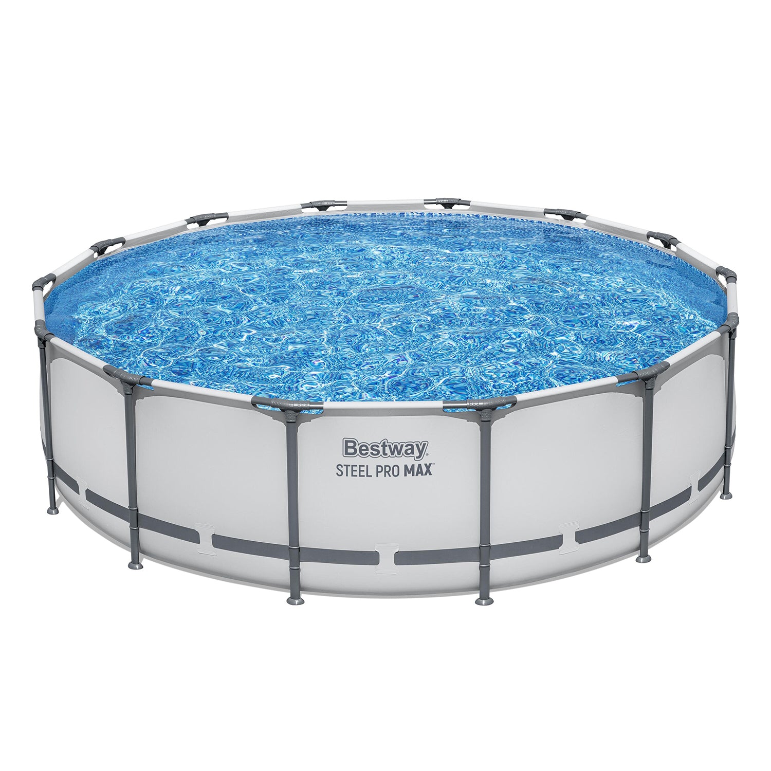BESTWAY - Piscina fuori terra Steel Pro Max - altezza 107cm diametro 427cm