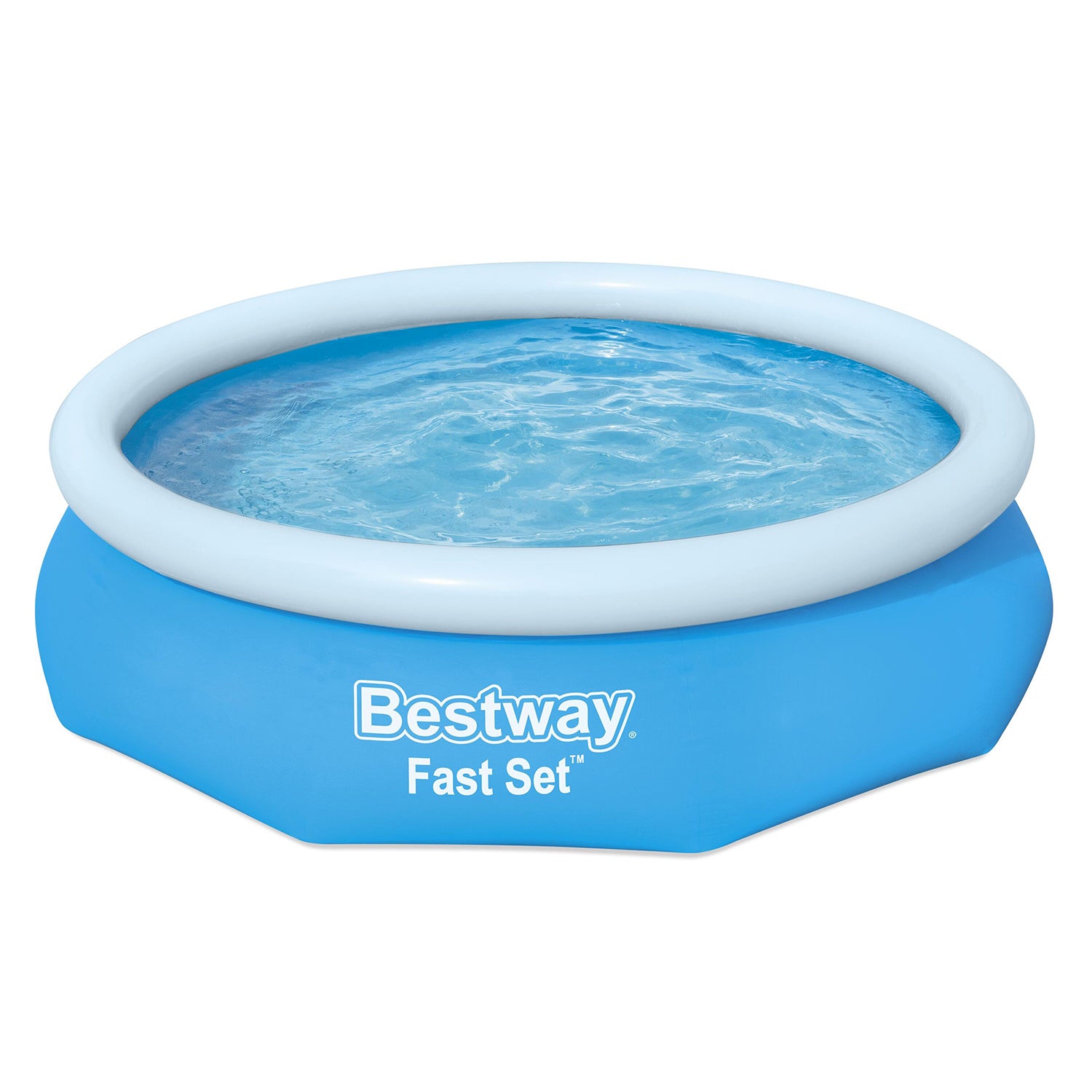 BESTWAY - Piscina Fuori Terra Gonfiabile Fast Set™ con Pompa e Filtro - altezza 76 cm diametro 305 cm