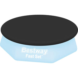BESTWAY - Copertura rotonda per piscine fuori terra Fast Set da 244 cm