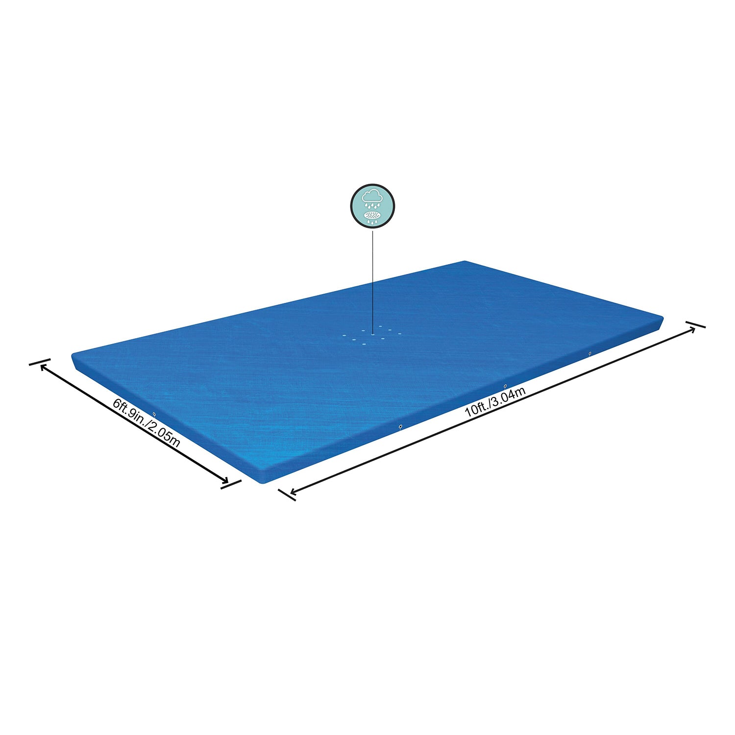 BESTWAY - Telo Copertura Rettangolare per piscine da 300x201 cm