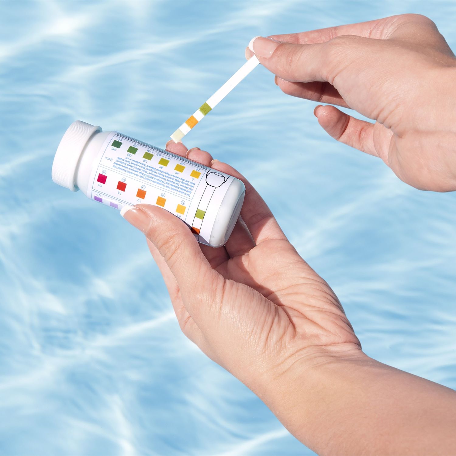 BESTWAY - Strisce test reattive 3 in 1 Pool & SPA 50 pezzi