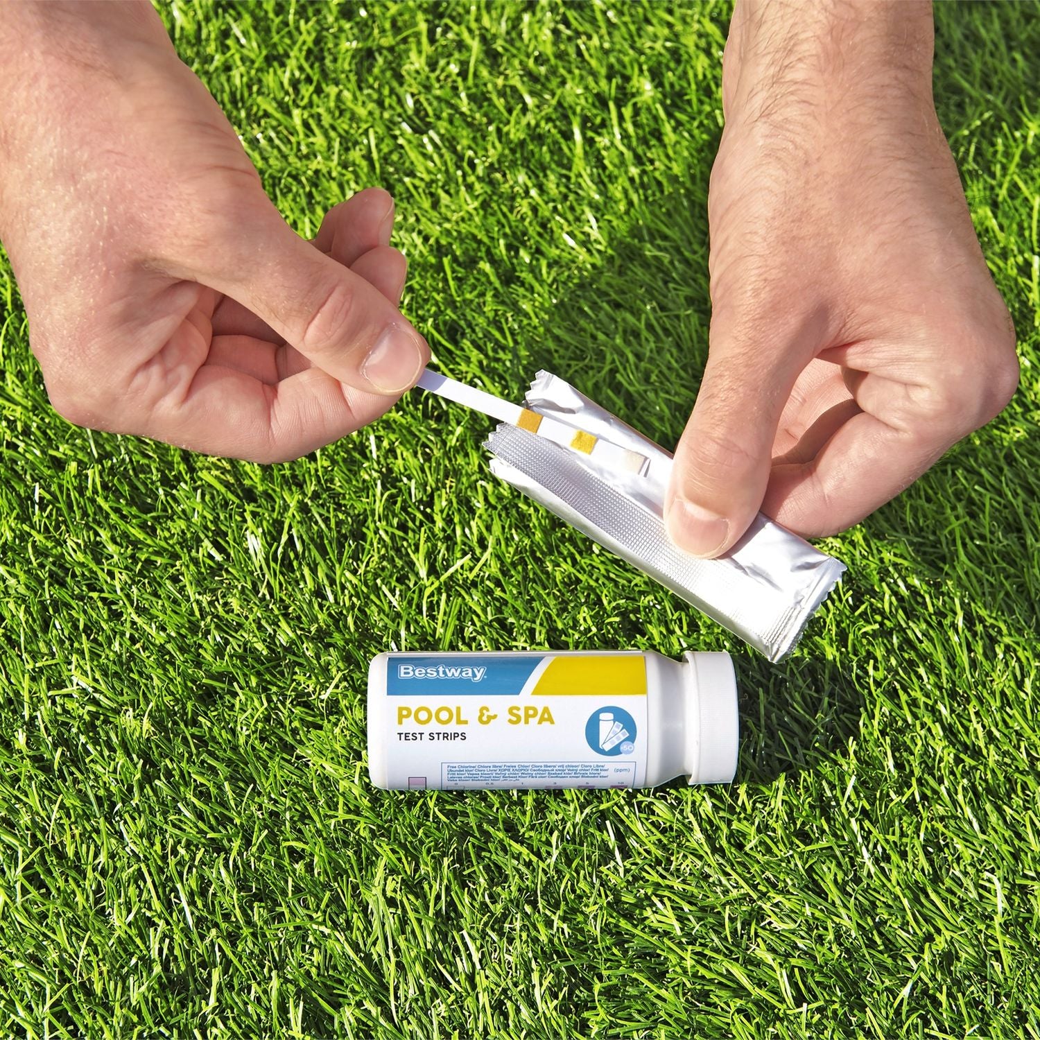 BESTWAY - Strisce test reattive 3 in 1 Pool & SPA 50 pezzi
