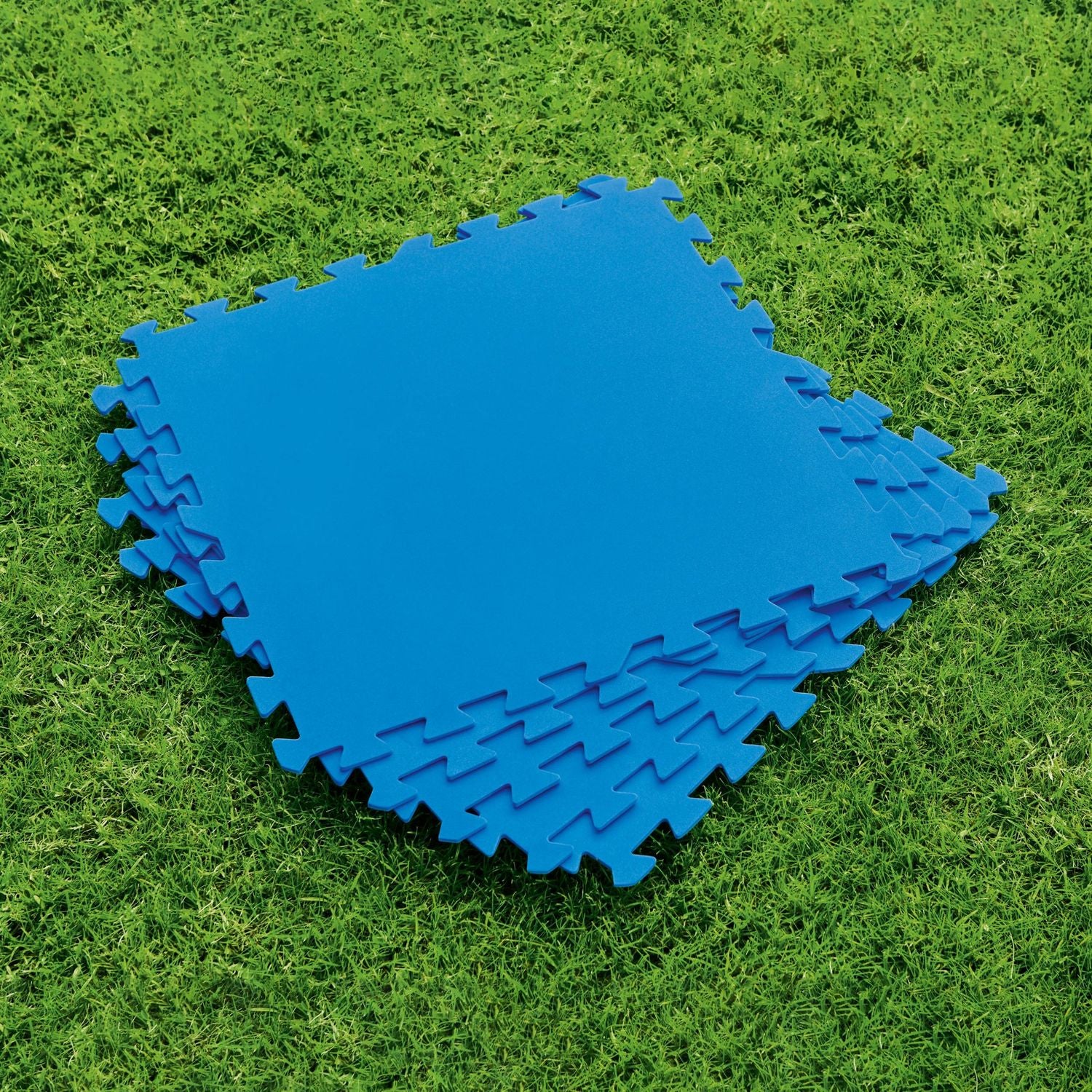 BESTWAY - Tappeto sotto piscina componibile e protettivo da 50x50 cm - set 9 pezzi