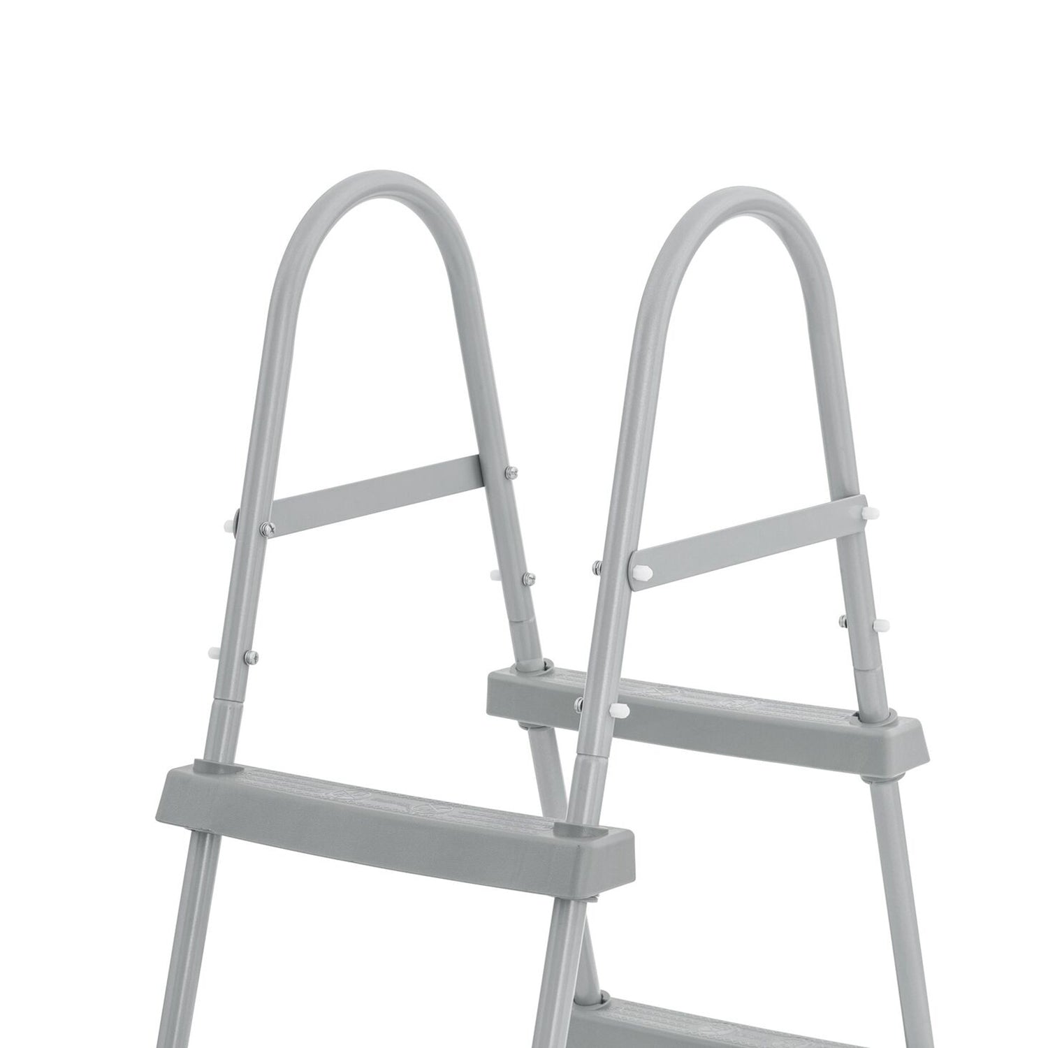 BESTWAY - Scaletta per Piscina Fuori Terra con Telaio Anticorrosione h84 cm