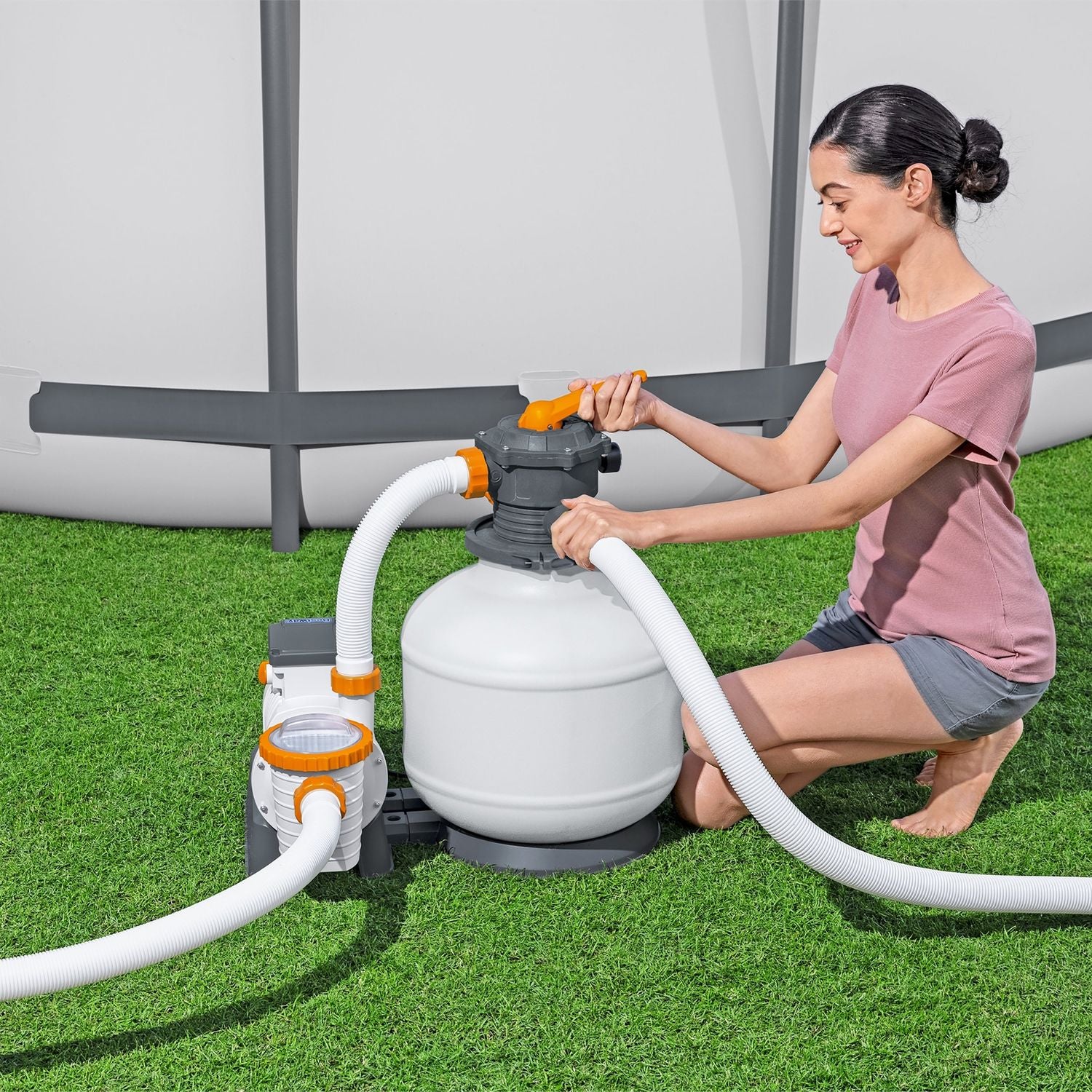 BESTWAY - Pompa filtro a sabbia 11.355 L/h