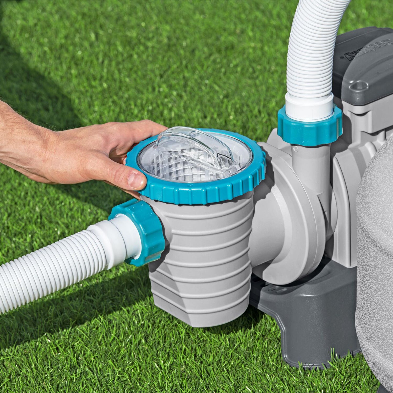 BESTWAY - Pompa Filtro a Sabbia per Piscine Fuori Terra  8.327 L/h