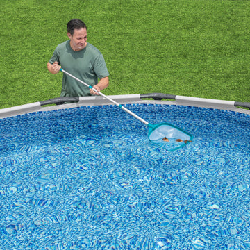 Skimmer Per Superfici Di Piscine, Rete Sottile E Stabile Con Manico In Alluminio Rimovibile Da 12 M Strumento Per La Pulizia Di Foglie E Insetti Galleggianti 87598925 Skimmer Per Superfici Di Piscine, Rete Sottile E Stabile Con Manico In Alluminio Rimovibile Da 12 M Strumento Per La Pulizia Di Foglie E Insetti Galleggianti 87598925