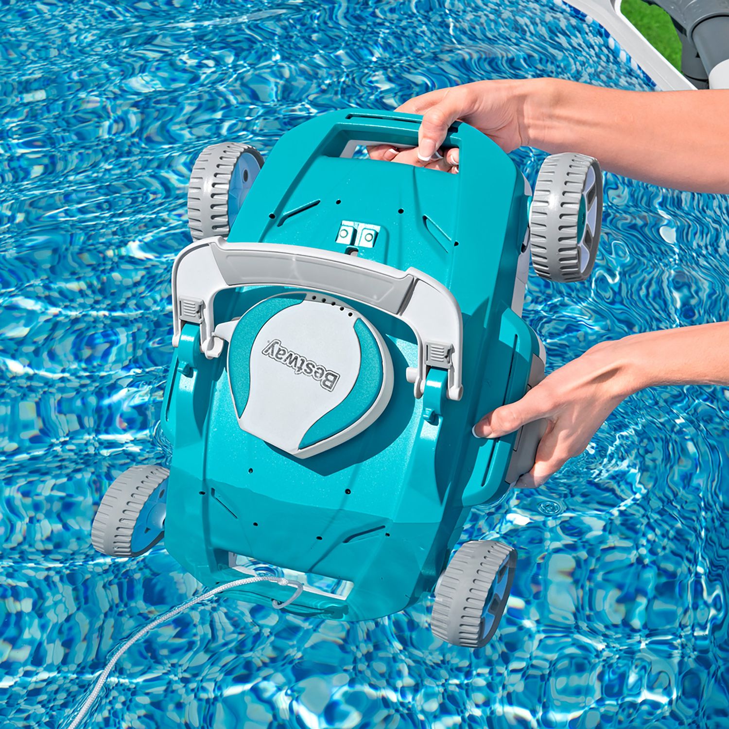 BESTWAY - Robot pulitore automatico per la pulizia della piscina AquaTronix G200