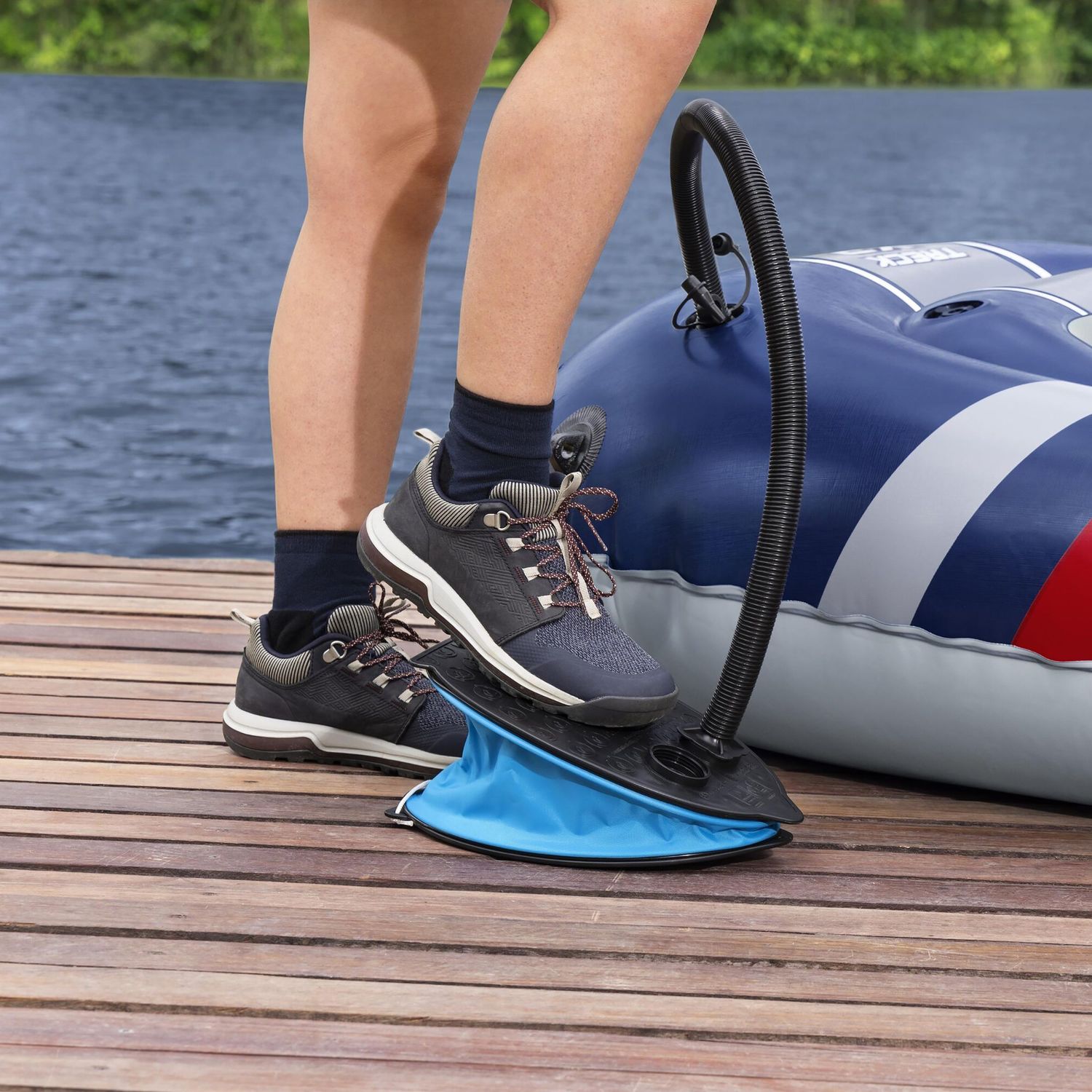 BESTWAY - Pompa a pedale Air Step 1.400 ml