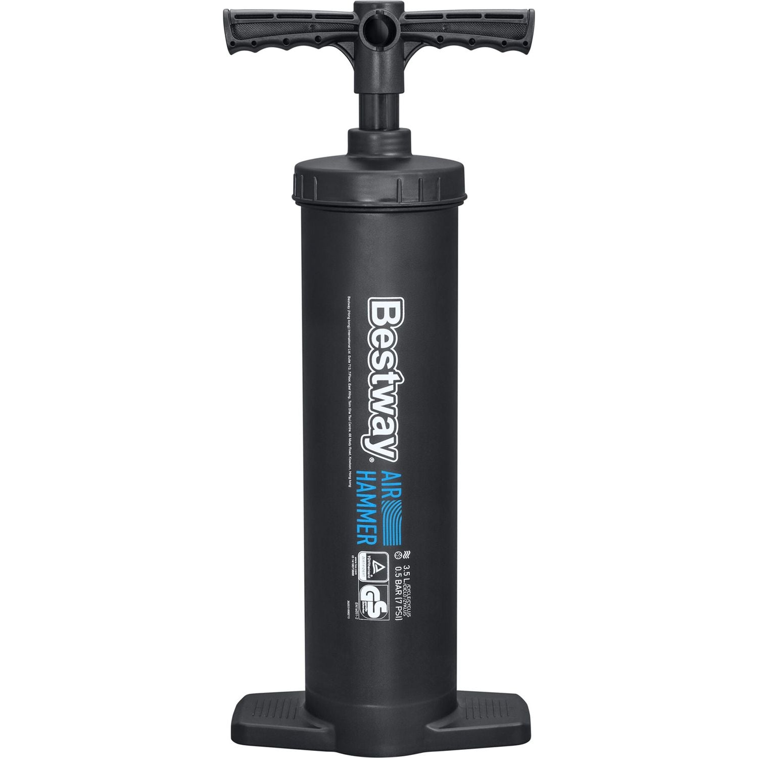 BESTWAY - Pompa manuale di gonfiaggio Air Hammer h48 cm