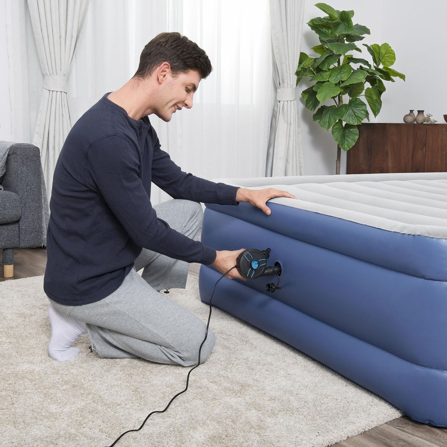 BESTWAY - Pompa di gonfiaggio elettrica PowerTouch 680 l/min