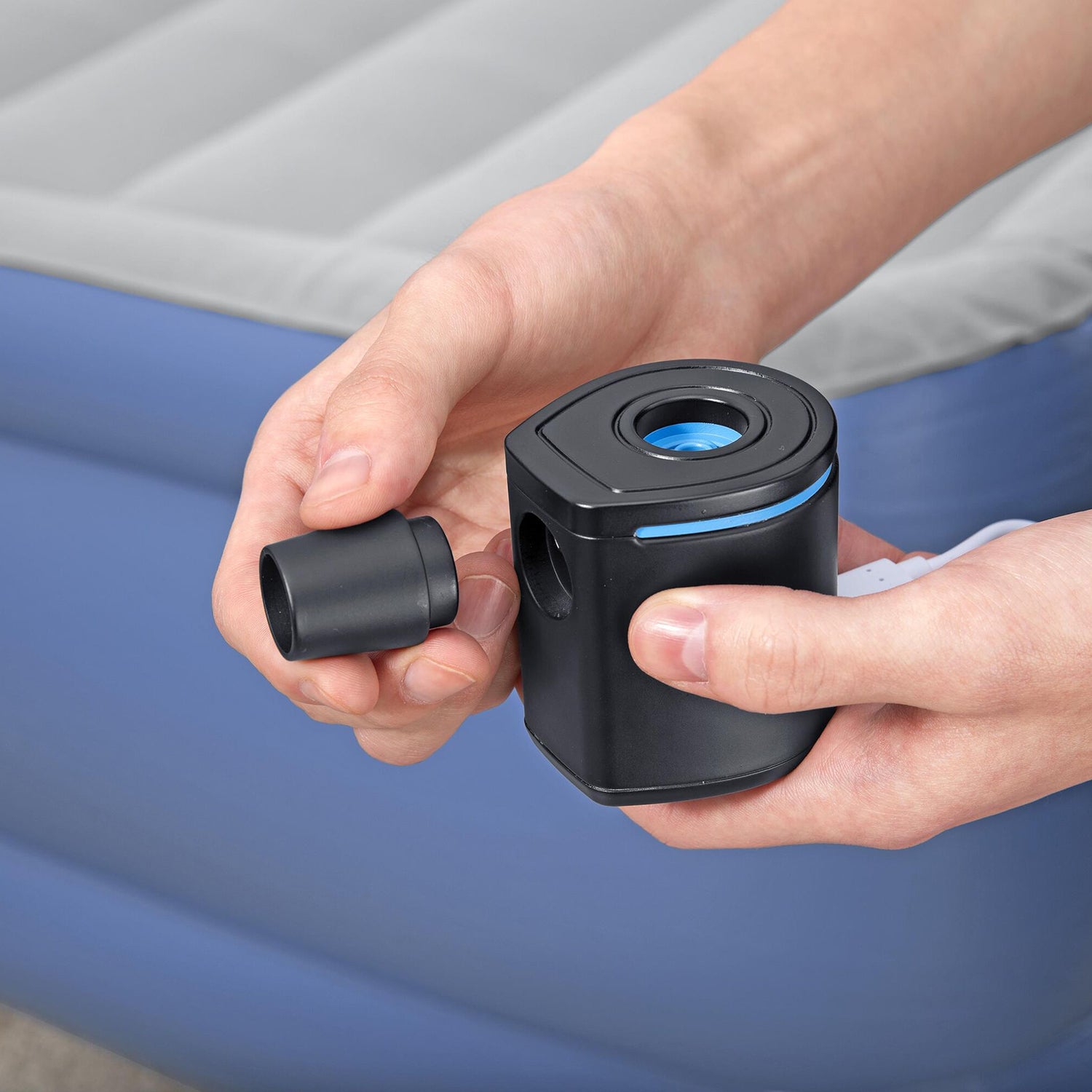 BESTWAY - Pompa di gonfiaggio elettrica PowerTouch Pocket™ con presa USB