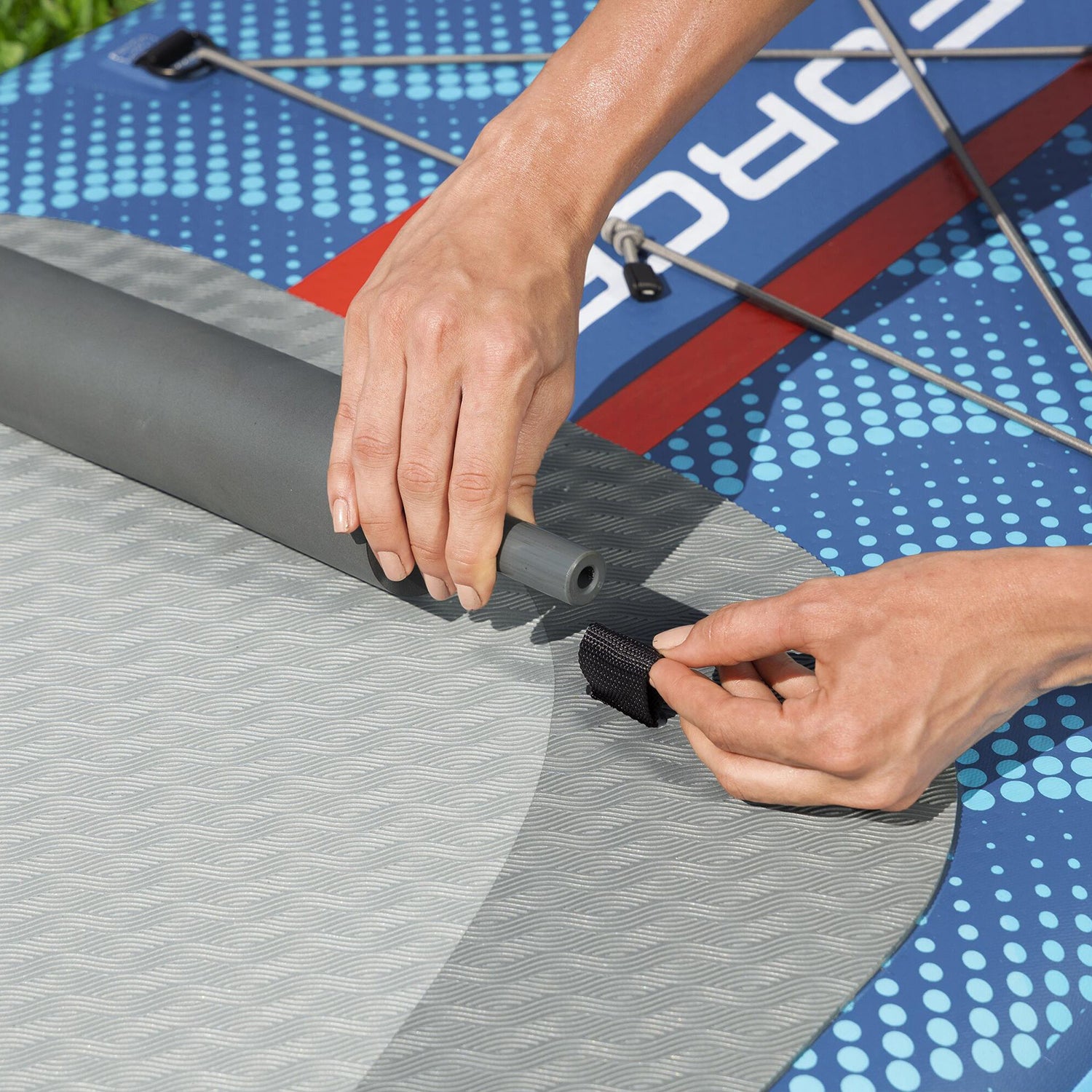 BESTWAY - Tavola da SUP Gonfiabile 2-in-1 Hydro Force Oceana™ 305x84 cm - Stand Up Paddle & Kayak Set Completo